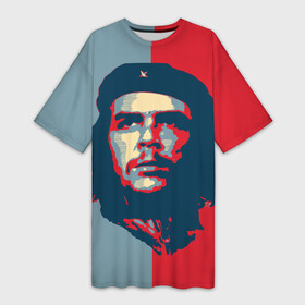 Платье-футболка 3D с принтом Che Guevara в Екатеринбурге,  |  | че гевара