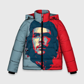 Зимняя куртка для мальчиков 3D с принтом Che Guevara в Екатеринбурге, ткань верха — 100% полиэстер; подклад — 100% полиэстер, утеплитель — 100% полиэстер | длина ниже бедра, удлиненная спинка, воротник стойка и отстегивающийся капюшон. Есть боковые карманы с листочкой на кнопках, утяжки по низу изделия и внутренний карман на молнии. 

Предусмотрены светоотражающий принт на спинке, радужный светоотражающий элемент на пуллере молнии и на резинке для утяжки | че гевара