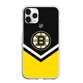 Чехол для iPhone 11 Pro матовый с принтом Boston Bruins в Екатеринбурге, Силикон |  | america | canada | hockey | nhl | usa | америка | бостон | брюинз | канада | лед | нхл | сша | хоккей