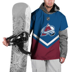 Накидка на куртку 3D с принтом Colorado Avalanche в Екатеринбурге, 100% полиэстер |  | Тематика изображения на принте: america | canada | hockey | nhl | usa | америка | канада | колорадо | лед | нхл | сша | хоккей | эвеланш