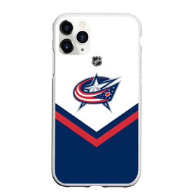 Чехол для iPhone 11 Pro матовый с принтом Columbus Blue Jackets в Екатеринбурге, Силикон |  | Тематика изображения на принте: america | canada | hockey | nhl | usa | америка | блю | джекетс | канада | коламбус | лед | нхл | сша | хоккей