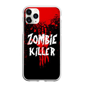 Чехол для iPhone 11 Pro матовый с принтом Zombie Killer в Екатеринбурге, Силикон |  | blood | dark | killer | monster | zombie | зомби | кровь | монстр | нечисть