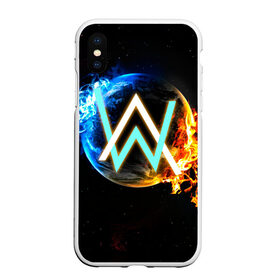 Чехол для iPhone XS Max матовый с принтом Alan Walker 5 в Екатеринбурге, Силикон | Область печати: задняя сторона чехла, без боковых панелей | Тематика изображения на принте: alan walker | алан волкер | алан уолкер | хаус