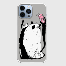 Чехол для iPhone 13 Pro Max с принтом panda в Екатеринбурге,  |  | Тематика изображения на принте: dd | drop dead | dropdead | panda
