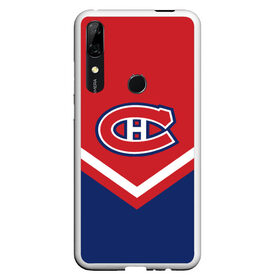 Чехол для Honor P Smart Z с принтом Montreal Canadiens в Екатеринбурге, Силикон | Область печати: задняя сторона чехла, без боковых панелей | Тематика изображения на принте: america | canada | hockey | nhl | usa | америка | канада | канадиенс | лед | монреаль | нхл | сша | хоккей