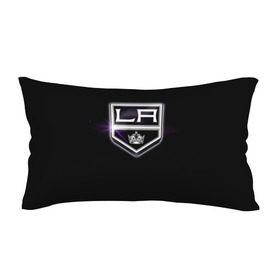 Подушка 3D антистресс с принтом Los Angeles Kings в Екатеринбурге, наволочка — 100% полиэстер, наполнитель — вспененный полистирол | состоит из подушки и наволочки на молнии | hockey | kings | los angeles | nhl | корона | нхл | хоккеист | хоккей