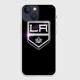 Чехол для iPhone 13 mini с принтом Los Angeles Kings в Екатеринбурге,  |  | hockey | kings | los angeles | nhl | корона | нхл | хоккеист | хоккей