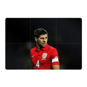 Магнитный плакат 3Х2 с принтом Steven Gerrard в Екатеринбурге, Полимерный материал с магнитным слоем | 6 деталей размером 9*9 см | england national team | premier league | steven gerrard | англия | ливерпуль | стивен джеррард | футбол