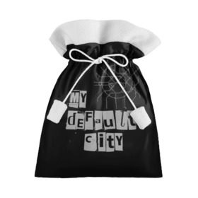 Подарочный 3D мешок с принтом Default City в Екатеринбурге, 100% полиэстер | Размер: 29*39 см | default | lifestyle | moscow | город | москва | стиль