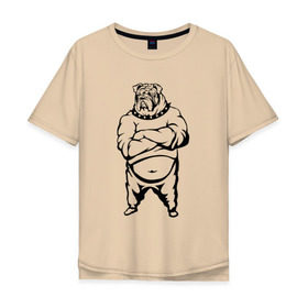Мужская футболка хлопок Oversize с принтом Решаю проблемы не дорого в Екатеринбурге, 100% хлопок | свободный крой, круглый ворот, “спинка” длиннее передней части | Тематика изображения на принте: 