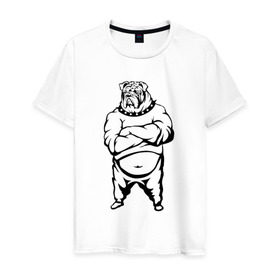 Мужская футболка хлопок с принтом Решаю проблемы не дорого в Екатеринбурге, 100% хлопок | прямой крой, круглый вырез горловины, длина до линии бедер, слегка спущенное плечо. | 