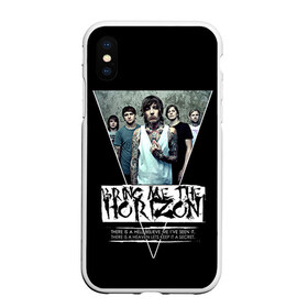 Чехол для iPhone XS Max матовый с принтом Bring Me The Horizon в Екатеринбурге, Силикон | Область печати: задняя сторона чехла, без боковых панелей | bmth | bring me | bring me the horizon | bring me the horizont | doomed | бринг ми | бринг ми зе | бринг ми зе хоризон