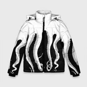 Зимняя куртка для мальчиков 3D с принтом Octopus в Екатеринбурге, ткань верха — 100% полиэстер; подклад — 100% полиэстер, утеплитель — 100% полиэстер | длина ниже бедра, удлиненная спинка, воротник стойка и отстегивающийся капюшон. Есть боковые карманы с листочкой на кнопках, утяжки по низу изделия и внутренний карман на молнии. 

Предусмотрены светоотражающий принт на спинке, радужный светоотражающий элемент на пуллере молнии и на резинке для утяжки | Тематика изображения на принте: octopus