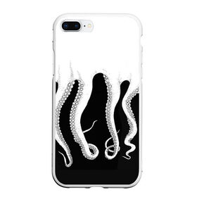Чехол для iPhone 7Plus/8 Plus матовый с принтом Octopus в Екатеринбурге, Силикон | Область печати: задняя сторона чехла, без боковых панелей | octopus