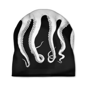 Шапка 3D с принтом Octopus в Екатеринбурге, 100% полиэстер | универсальный размер, печать по всей поверхности изделия | octopus