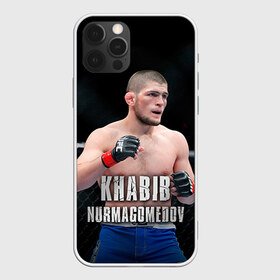 Чехол для iPhone 12 Pro Max с принтом Хабиб Нурмагомедов в Екатеринбурге, Силикон |  | ufc | хабиб нурмагомедов