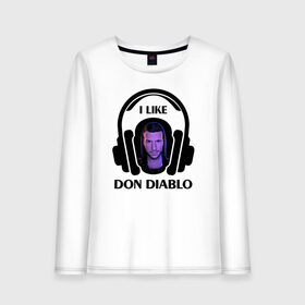 Женский лонгслив хлопок с принтом I like Don Diablo в Екатеринбурге, 100% хлопок |  | beatport | club | dj | don diablo | edm | electro | house | musical freedom | production | radio | retro style | spinnin | techno | top | trance | клуб | радио | трещины | царапины