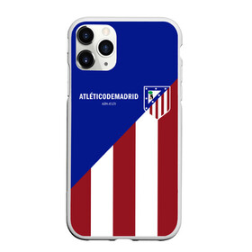 Чехол для iPhone 11 Pro матовый с принтом Атлетико Мадрид в Екатеринбурге, Силикон |  | atletico madrid | club | football | spanish | атлетико мадрид | испанский | клуб | футбольный