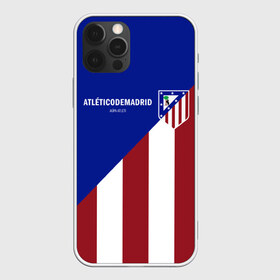 Чехол для iPhone 12 Pro Max с принтом Атлетико Мадрид в Екатеринбурге, Силикон |  | atletico madrid | club | football | spanish | атлетико мадрид | испанский | клуб | футбольный