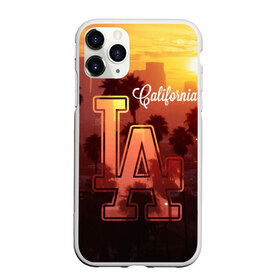 Чехол для iPhone 11 Pro Max матовый с принтом Калифорния в Екатеринбурге, Силикон |  | Тематика изображения на принте: america | beach | california state | los angeles | palm trees | sea | states | united | usa | америки | калифорния | лос анджелес | море | пальмы | пляж | соединенные | сша | штат | штаты
