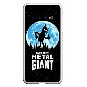 Чехол для Samsung Galaxy S10 с принтом Bender Metal Giant в Екатеринбурге, Силикон | Область печати: задняя сторона чехла, без боковых панелей | bender | fry | futurama | hermes | zoidberg | бендер | гермес | зойдберг | робот | туранга | фрай | футурама