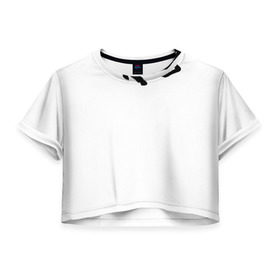 Женская футболка 3D укороченная с принтом Camp Half-Blood в Екатеринбурге, 100% полиэстер | круглая горловина, длина футболки до линии талии, рукава с отворотами | halfblood | percy jackson | перси джексон