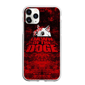 Чехол для iPhone 11 Pro матовый с принтом Dawn of the Doge в Екатеринбурге, Силикон |  | dog | doge | walking dead | zombie | додж | зомби | мем | собака | ходячие мертвецы