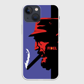 Чехол для iPhone 13 mini с принтом Fidel в Екатеринбурге,  |  | castro | che | fidel | guevara | гевара | кастро | фидель | че
