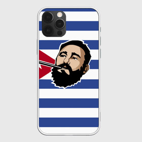 Чехол для iPhone 12 Pro с принтом Fidel Castro в Екатеринбурге, силикон | область печати: задняя сторона чехла, без боковых панелей | castro | che | fidel | guevara | гевара | кастро | фидель | че