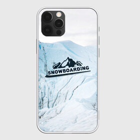 Чехол для iPhone 12 Pro Max с принтом Snowboarding в Екатеринбурге, Силикон |  | extreme | snowboarding | sport | winter | горы | движение | приключения | снег | сноуборд | спорт | экстрим