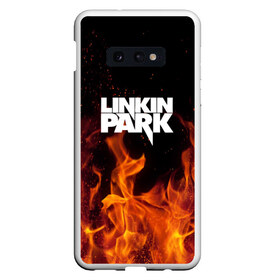 Чехол для Samsung S10E с принтом Linkin park в Екатеринбурге, Силикон | Область печати: задняя сторона чехла, без боковых панелей | rok | линкин | музыка | парк | рок