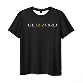 Мужская футболка 3D с принтом Blizzard не такой в Екатеринбурге, 100% полиэфир | прямой крой, круглый вырез горловины, длина до линии бедер | 