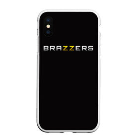 Чехол для iPhone XS Max матовый с принтом Brazzers в Екатеринбурге, Силикон | Область печати: задняя сторона чехла, без боковых панелей | 