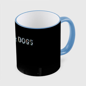 Кружка 3D с принтом Watch Dogs 2 в Екатеринбурге, керамика | ёмкость 330 мл | Тематика изображения на принте: dogs | ubisoft | watch | watchdogs | псы | сторожевые | хакер
