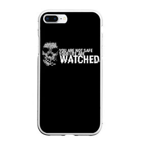 Чехол для iPhone 7Plus/8 Plus матовый с принтом Watch Dogs 2 в Екатеринбурге, Силикон | Область печати: задняя сторона чехла, без боковых панелей | dogs | ubisoft | watch | watchdogs | псы | сторожевые | хакер