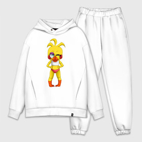 Мужской костюм хлопок OVERSIZE с принтом Chica в Екатеринбурге,  |  | chica | five nights at freddys