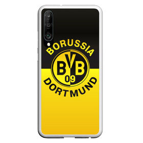 Чехол для Honor P30 с принтом Borussia Dortmund FC в Екатеринбурге, Силикон | Область печати: задняя сторона чехла, без боковых панелей | Тематика изображения на принте: боруссия | германия | дортмунд | клуб | фк | футбол | футбольный