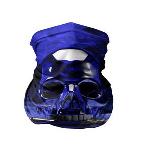 Бандана-труба 3D с принтом Iron skull в Екатеринбурге, 100% полиэстер, ткань с особыми свойствами — Activecool | плотность 150‒180 г/м2; хорошо тянется, но сохраняет форму | skull | дым | монстр | ночь | патрон | пуля | снаряд | череп