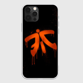 Чехол для iPhone 12 Pro с принтом cs:go - Fnatic (Black collection) в Екатеринбурге, силикон | область печати: задняя сторона чехла, без боковых панелей | 0x000000123 | cs | csgo | fnatic | кс | ксго | фнатик