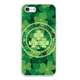 Чехол для iPhone 5/5S матовый с принтом Ireland Happy St Patricks Day в Екатеринбурге, Силикон | Область печати: задняя сторона чехла, без боковых панелей | background | clover | four | green | happy st. patricks day | holiday | ireland | leaf | petal | plant | print | зеленый | ирландия | клевер | лепесток | лист | печать | праздник | растение | счастливого святого патрика | фон | четыре