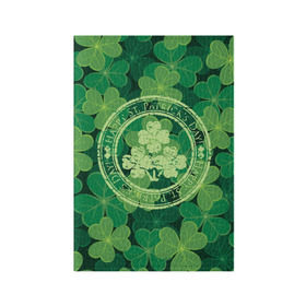Обложка для паспорта матовая кожа с принтом Ireland, Happy St. Patrick`s Day в Екатеринбурге, натуральная матовая кожа | размер 19,3 х 13,7 см; прозрачные пластиковые крепления | background | clover | four | green | happy st. patricks day | holiday | ireland | leaf | petal | plant | print | зеленый | ирландия | клевер | лепесток | лист | печать | праздник | растение | счастливого святого патрика | фон | четыре