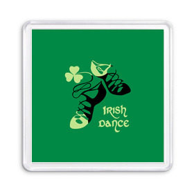 Магнит 55*55 с принтом Ireland, Irish dance в Екатеринбурге, Пластик | Размер: 65*65 мм; Размер печати: 55*55 мм | background | black | clover | dance | green | ireland | irish | petal | soft shoes | зеленый | ирландия | ирландский | клевер | лепесток | мягкая | обувь | танец | фон | черная
