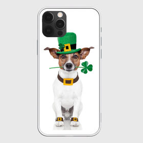 Чехол для iPhone 12 Pro Max с принтом Ирландия в Екатеринбурге, Силикон |  | animal | breed | clover | dog | folk | fun | funny | hat | hero | ireland | irish | saint patrick | герой | животное | ирландия | ирландский | клевер | народный | порода | прикол | святой патрик | собака | шляпа | шутка