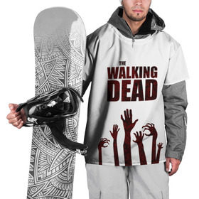 Накидка на куртку 3D с принтом The Walking Dead в Екатеринбурге, 100% полиэстер |  | Тематика изображения на принте: 