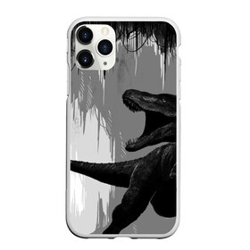Чехол для iPhone 11 Pro матовый с принтом Пещера динозавра в Екатеринбурге, Силикон |  | animal | beast | dino | rage | roar | динозавр | животное | зверь | земля | пещера | рык | эра | ярость
