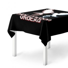 Скатерть 3D с принтом Hollywood Undead в Екатеринбурге, 100% полиэстер (ткань не мнется и не растягивается) | Размер: 150*150 см | Тематика изображения на принте: hollywood undead