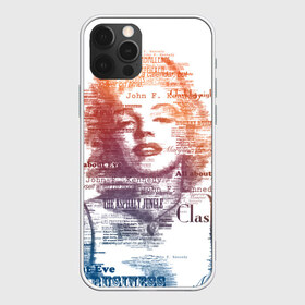 Чехол для iPhone 12 Pro Max с принтом Мэрилин Монро в Екатеринбурге, Силикон |  | actress | american | art | marilyn monroe | pop   art | portrait | text | американская | искусство | киноактриса | мэрилин монро | певица | поп   арт | портрет | текстовой