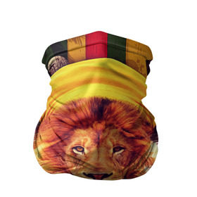 Бандана-труба 3D с принтом Ямайка лев в Екатеринбурге, 100% полиэстер, ткань с особыми свойствами — Activecool | плотность 150‒180 г/м2; хорошо тянется, но сохраняет форму | jamaica | lion