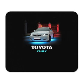Коврик прямоугольный с принтом Toyota Camry в Екатеринбурге, натуральный каучук | размер 230 х 185 мм; запечатка лицевой стороны | camry | toyota | авто. автомобиль | камри | машина | тачка | тойота