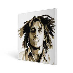 Холст квадратный с принтом Ямайка, Боб Марли в Екатеринбурге, 100% ПВХ |  | Тематика изображения на принте: bob marley | reggae